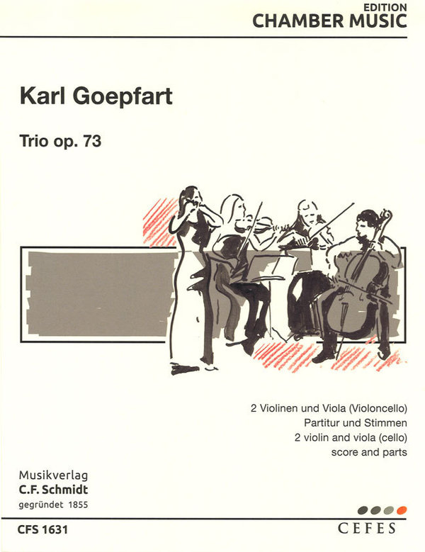 op. 73, Trio G-dur (Allegro - Menuett moderato – Trio con delicatezza – Finale)