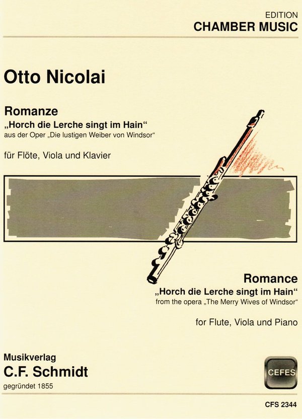 Romanze – Horch die Lerche singt im Hain aus der Oper "Die lustigen Weiber von Windsor"