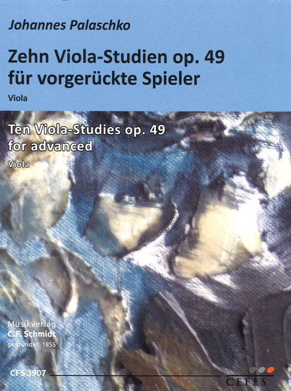 Zehn Viola-Studien op. 49
