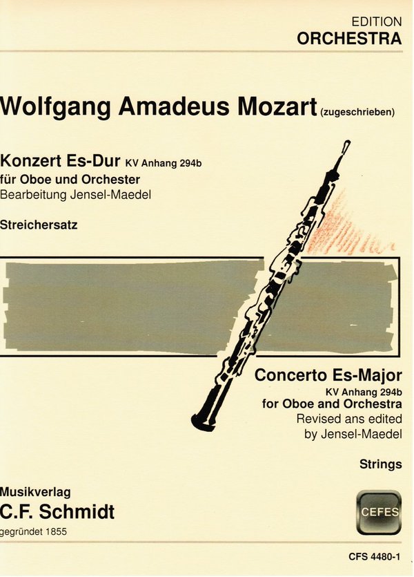 Konzert für Oboe und Orchester Es-Dur (KV-Anh. 29